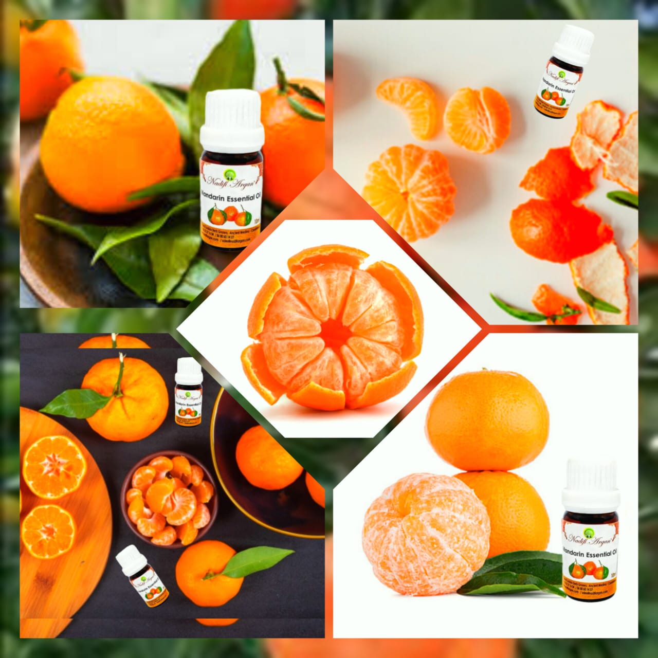 Set of 7 Mondarin Essential Oil 10ml