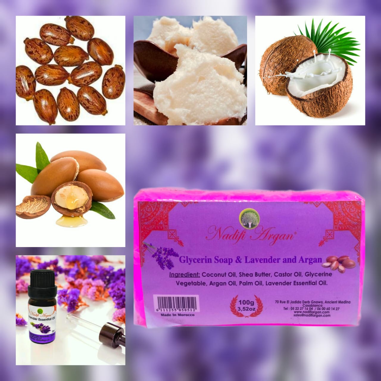 Glycerin Soap & Lavender and Argan
