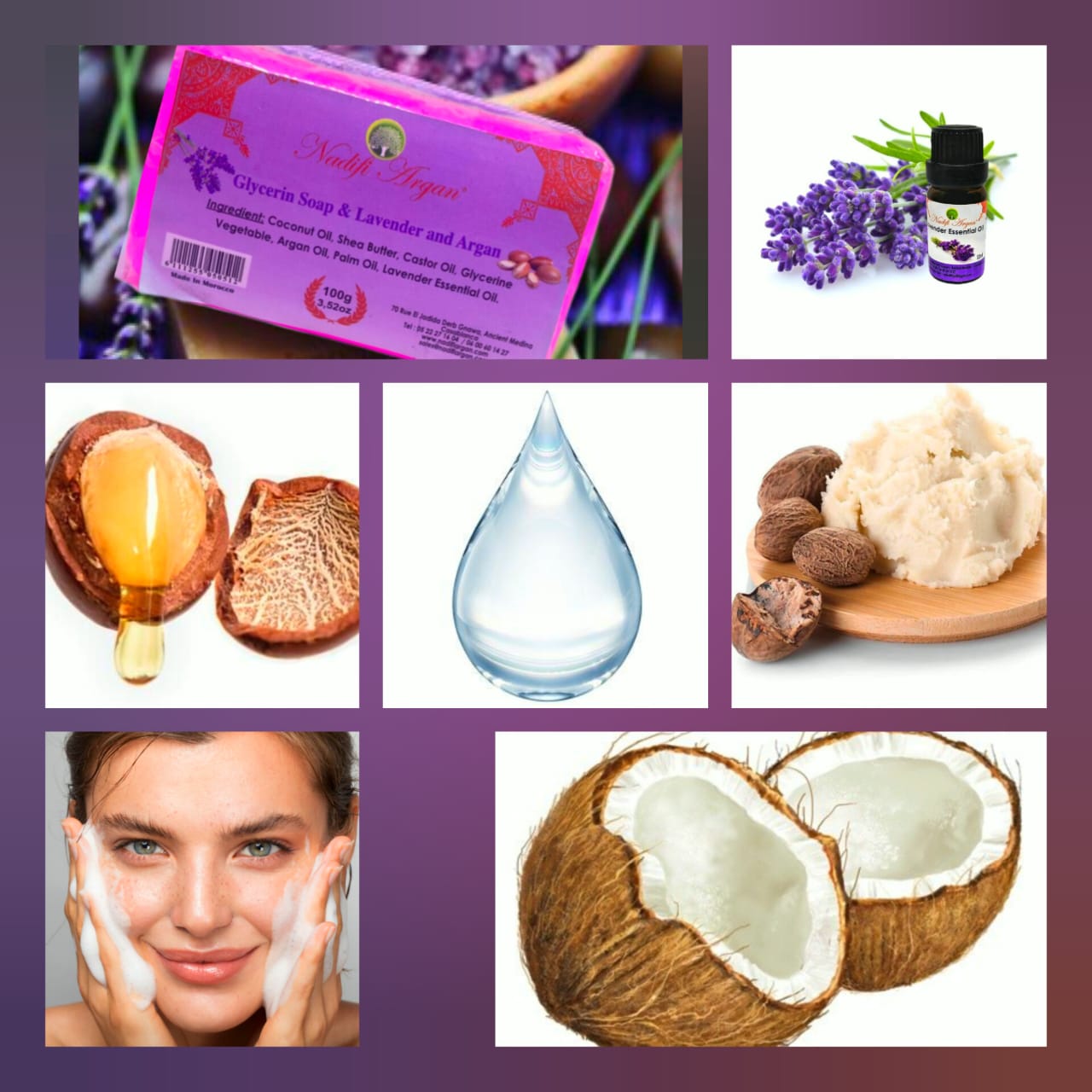 Glycerin Soap & Lavender and Argan