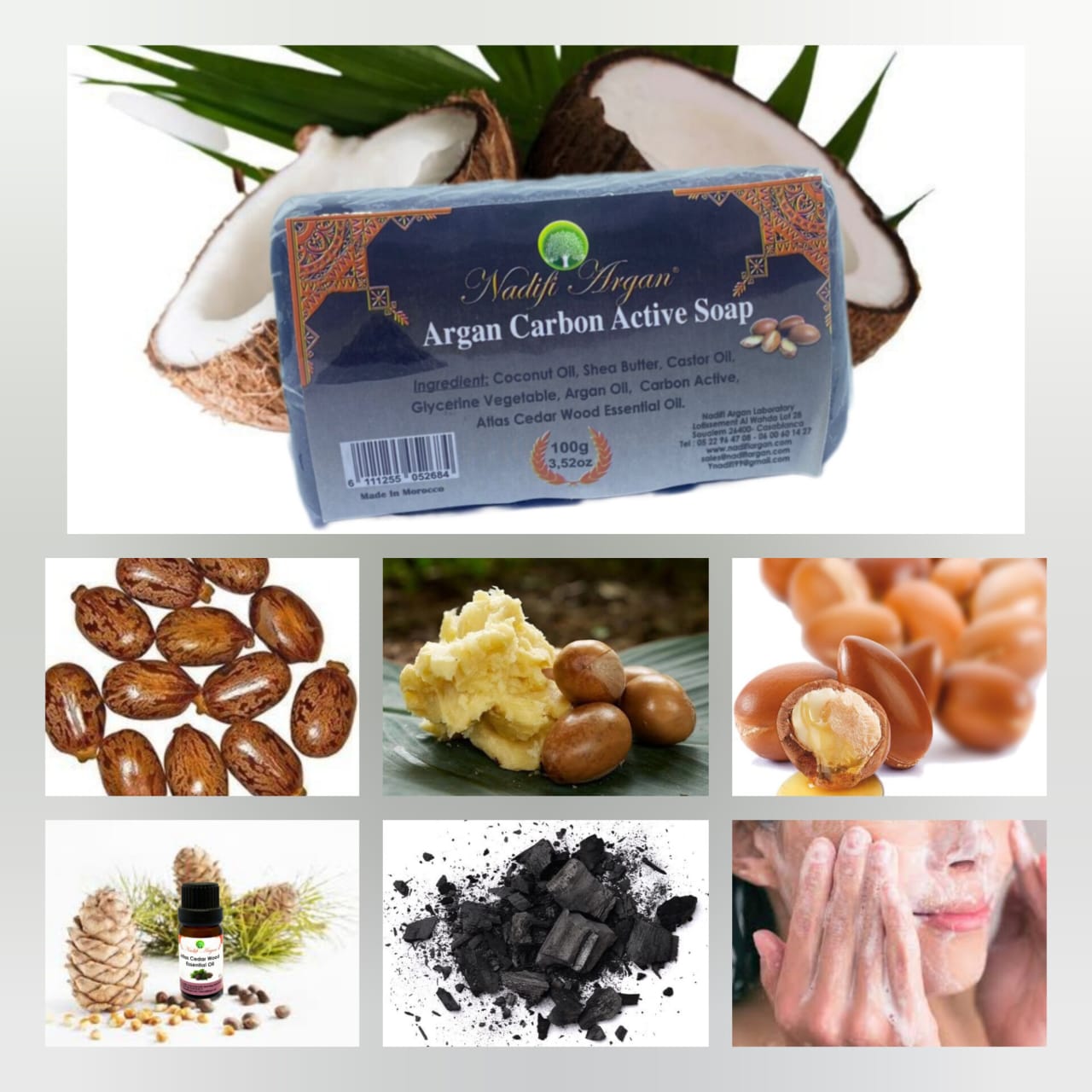 Argan Carbon Active Soap
