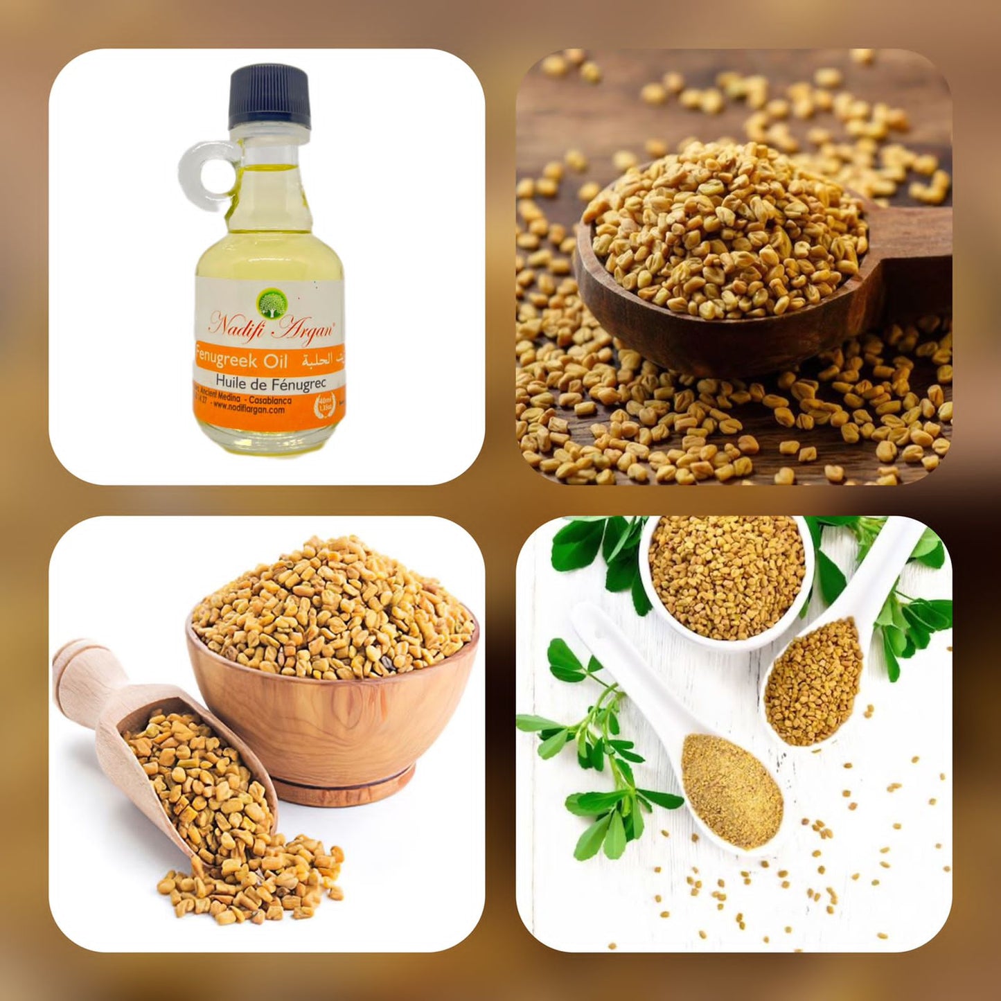 Set of 12 Fenugreek Oil 40ml