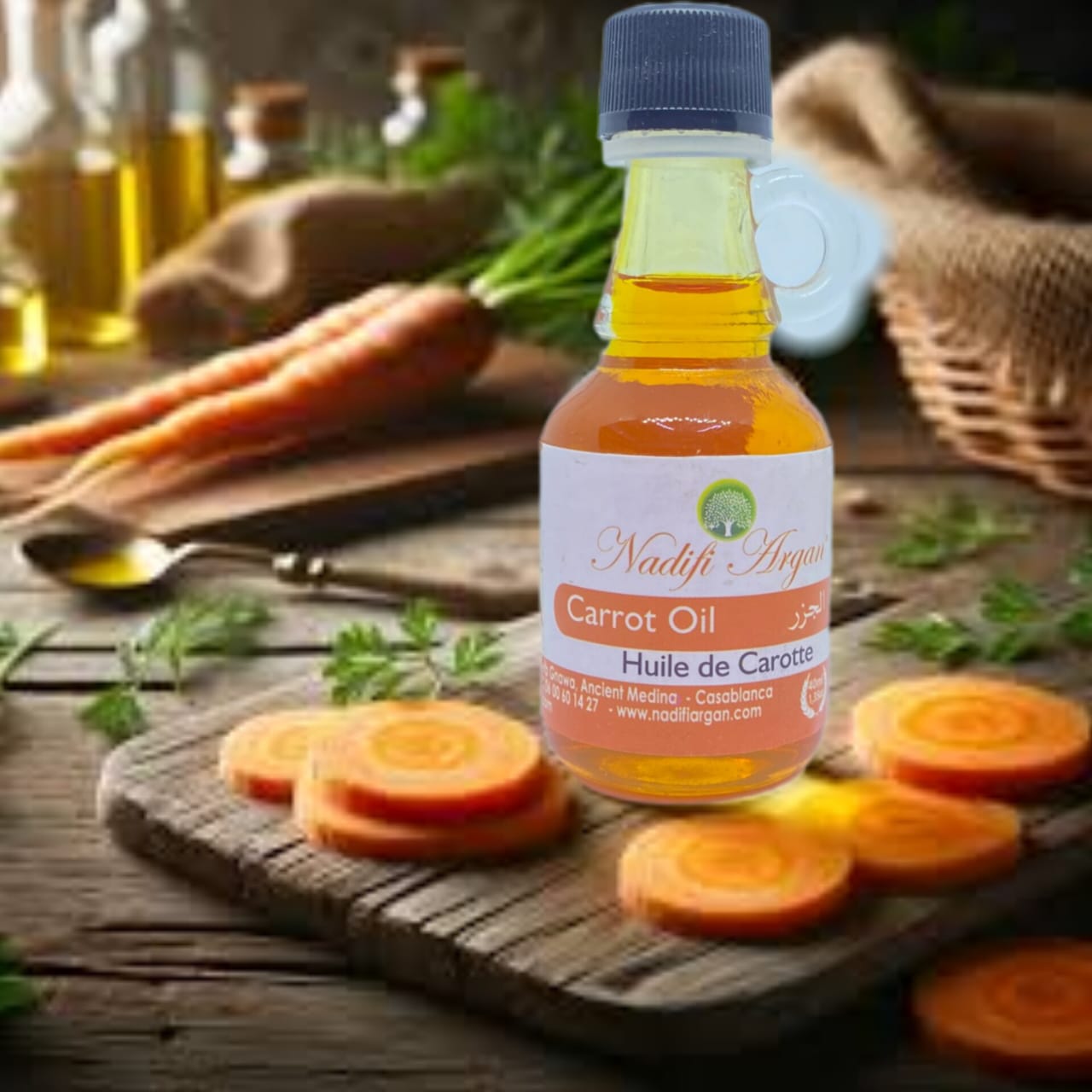 Set of 12 Carrot Oil 40ml