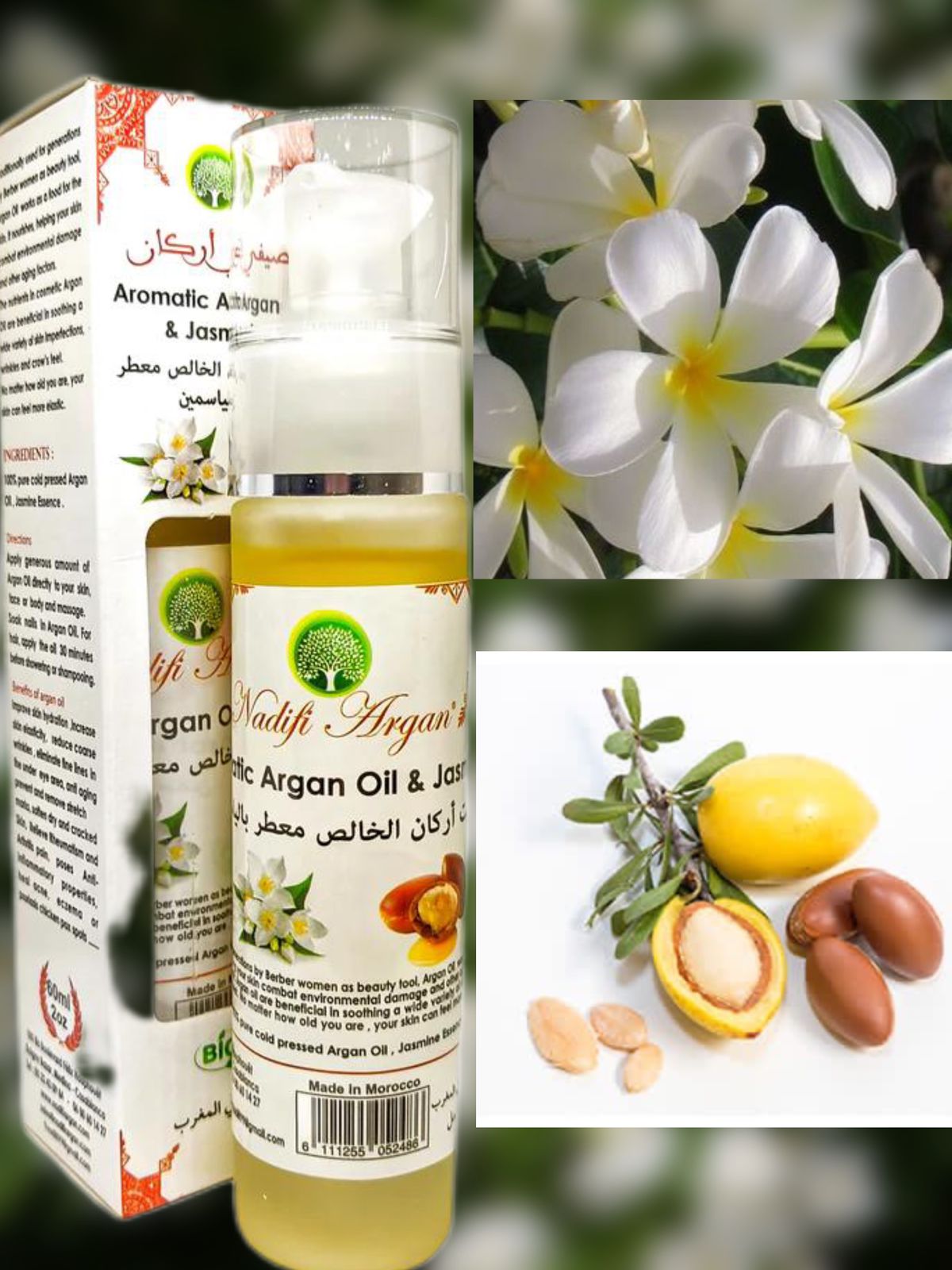 Aromatic Argan Oil with Jasmine 60ml