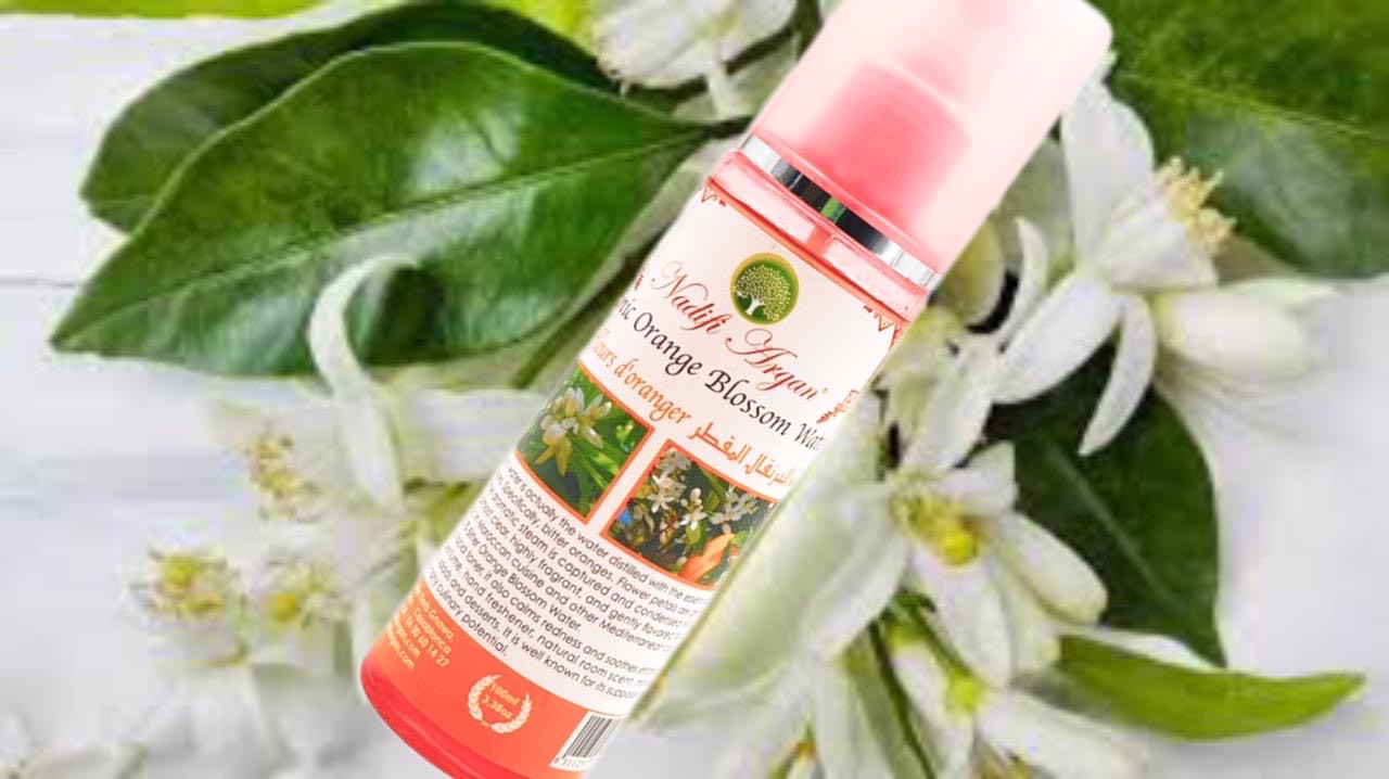 Organic Orange Blossom Water Plastic Bottle