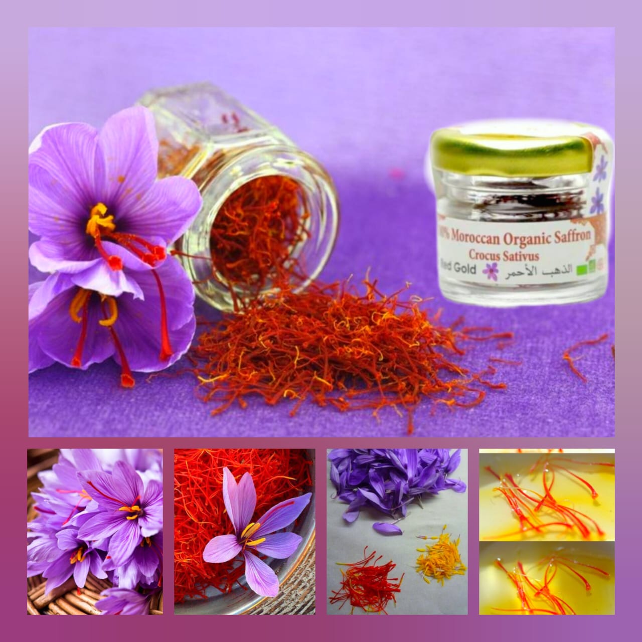 Set of 10 Saffron 1g