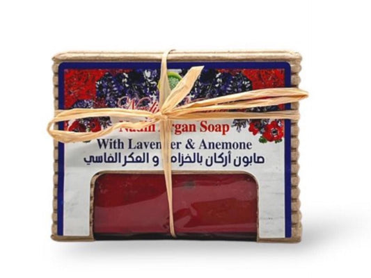 Argan Soap with Lavender and Anemone