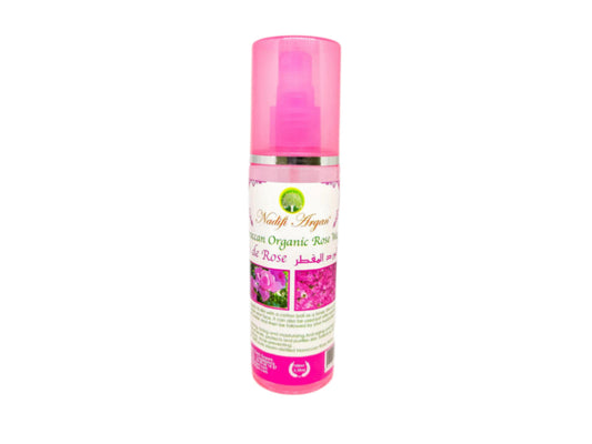 Organic Rose Water Plastic Bottle