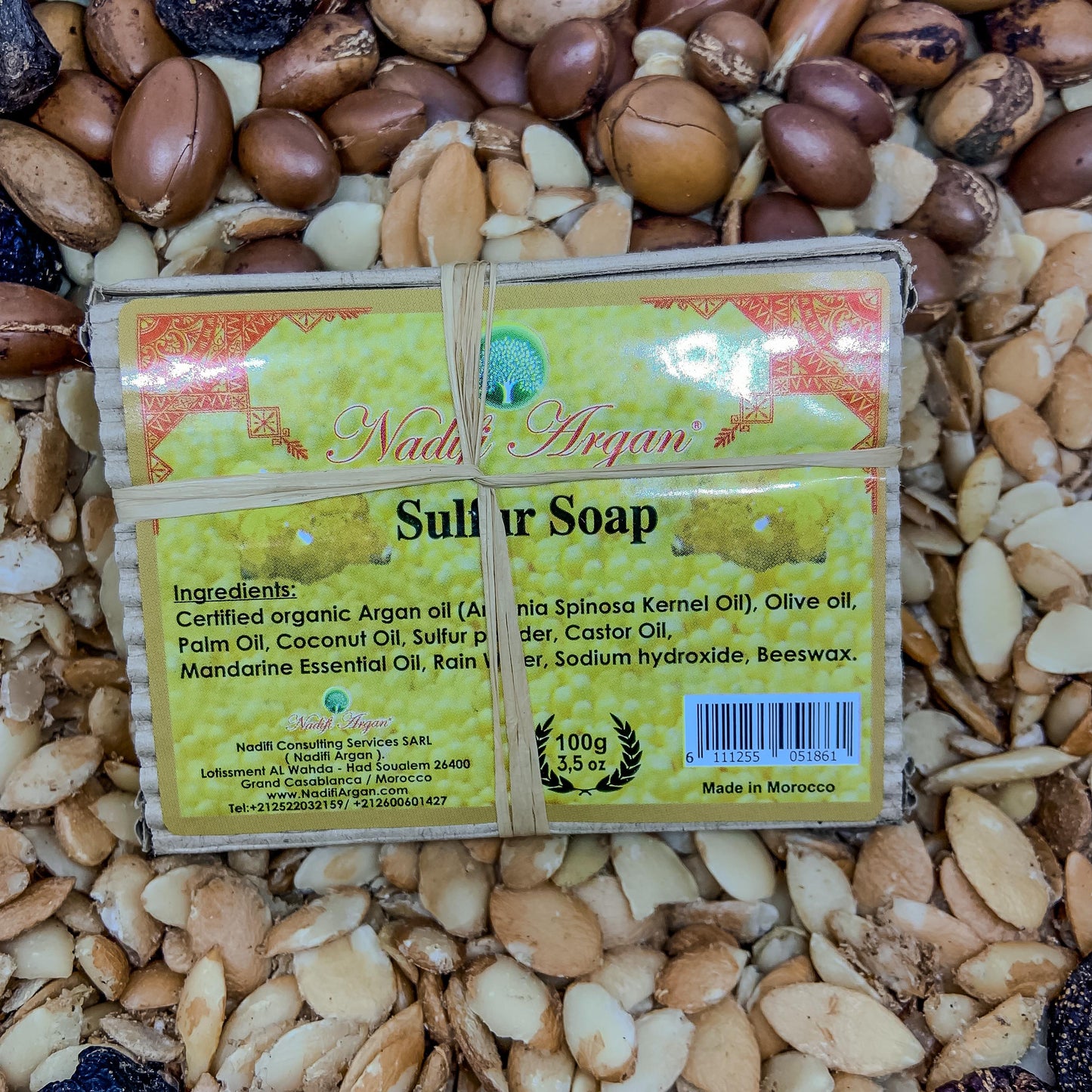 Nadifi Argan Sulfur Soap
