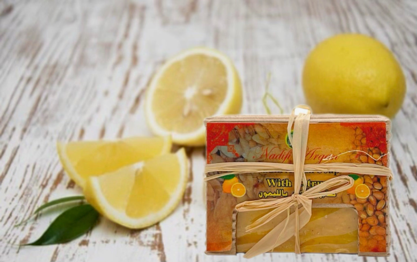 Set of 10 Argan Soap with Citrus