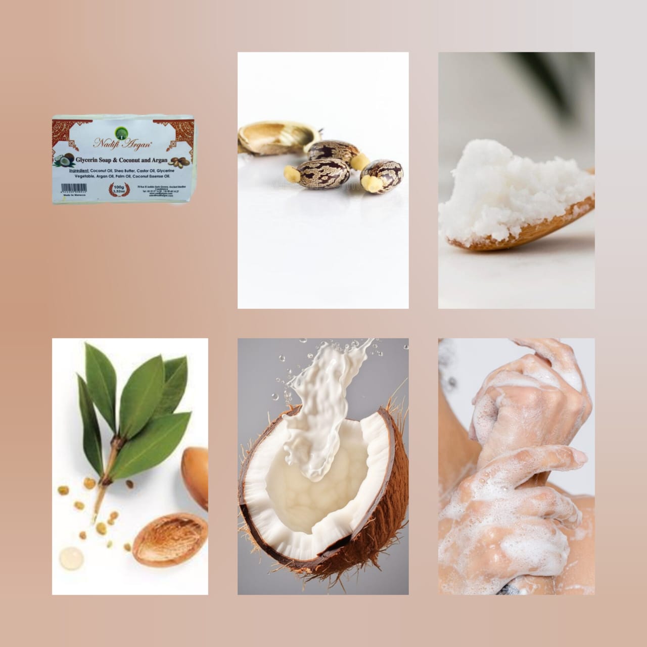 Glycerin Soap & Coconut and Argan