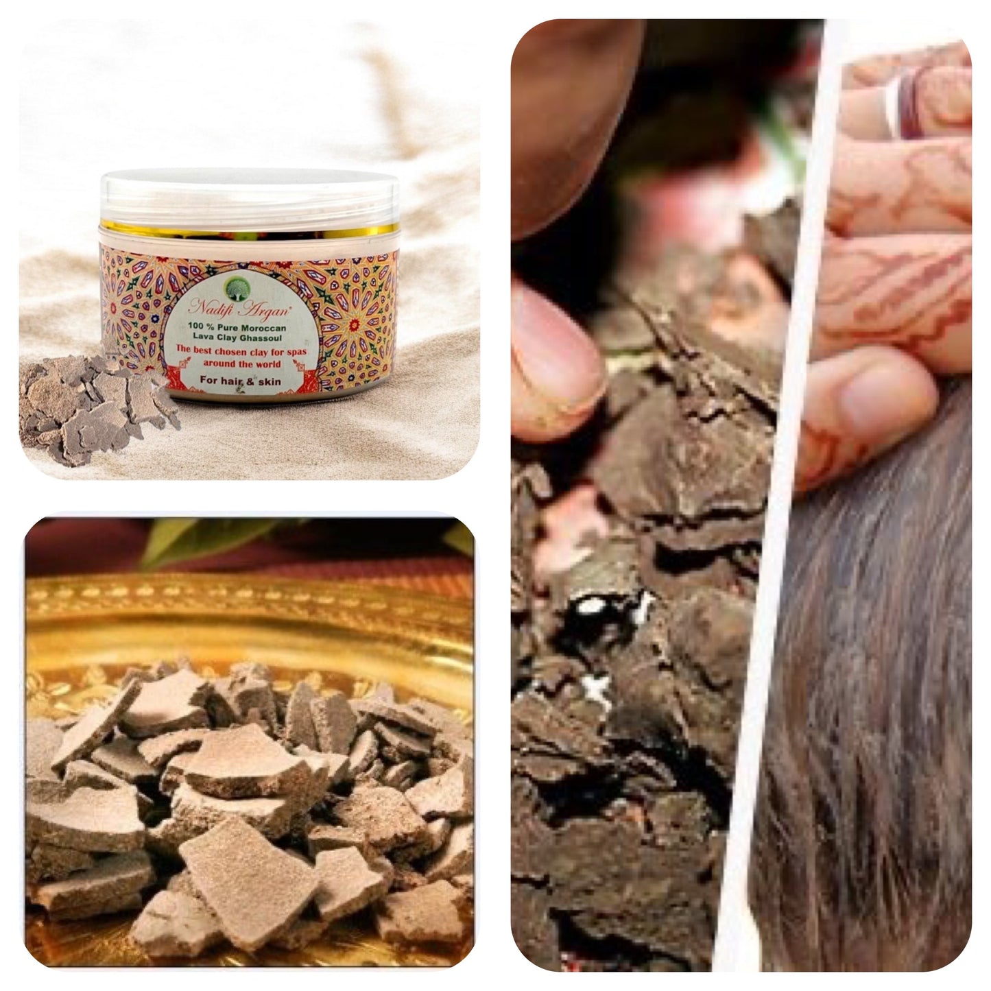 Lava Clay Ghassoul 250gr