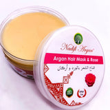 Set of 8 Argan Hair Mask with Rose 200gr