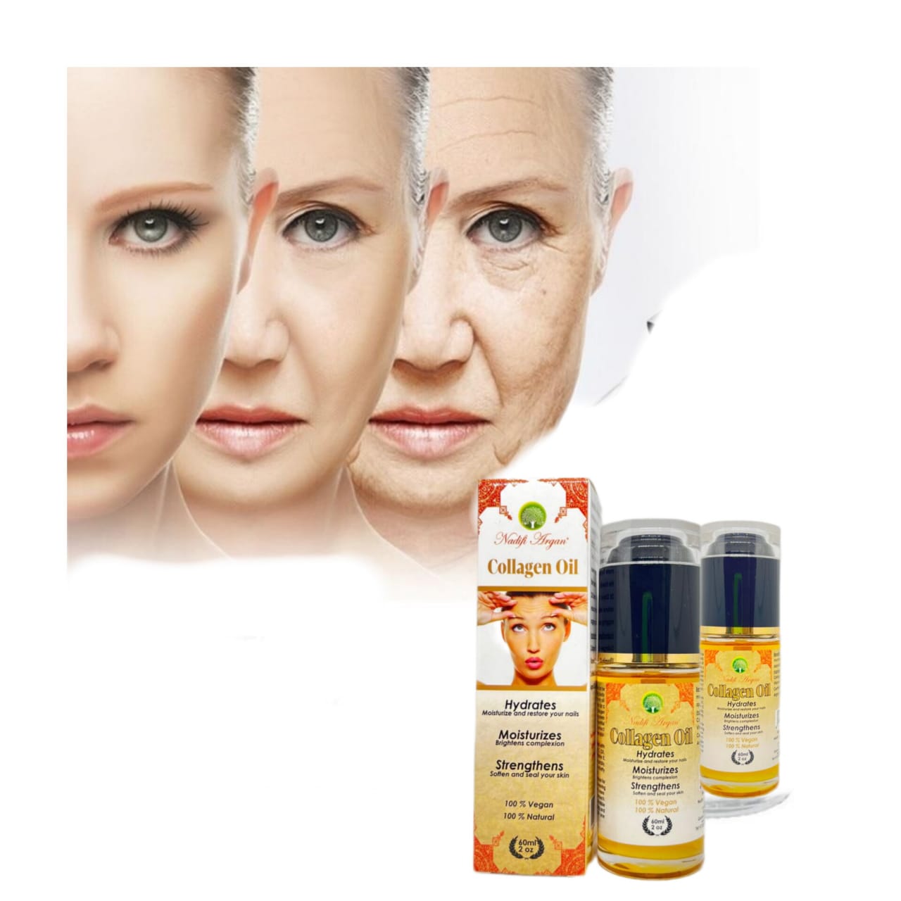 Set of 4 Collagen Oil