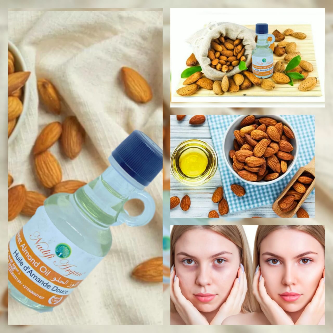 Set of 10 Sweet Almond Oil 40ml