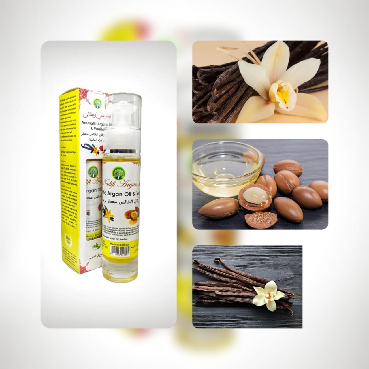 Aromatic Argan Oil with Vanilla 60ml