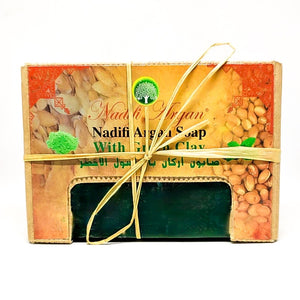 Argan Soap with Green Clay and Peppermint