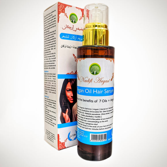 Set of 4 Argan Hair Serum 120ml