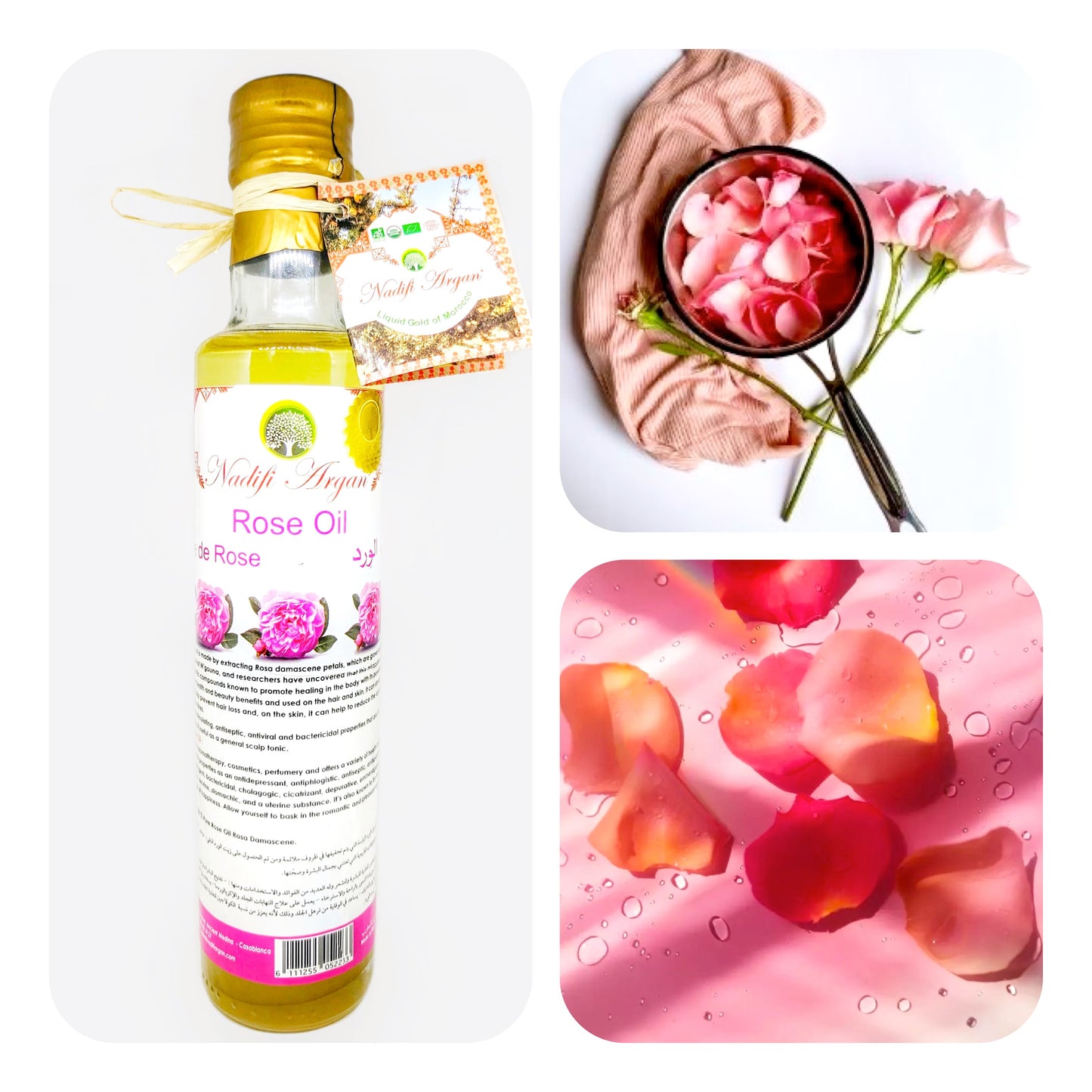 Set of 5 Rose Oil 250ml