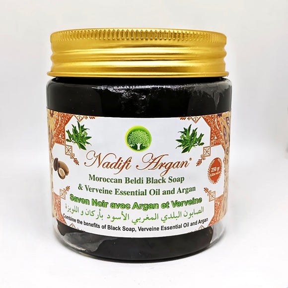 Beldi Black Soap with Verveine 250gr