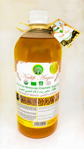 Cosmetic Argan Oil 1Liter Plastic Bottle