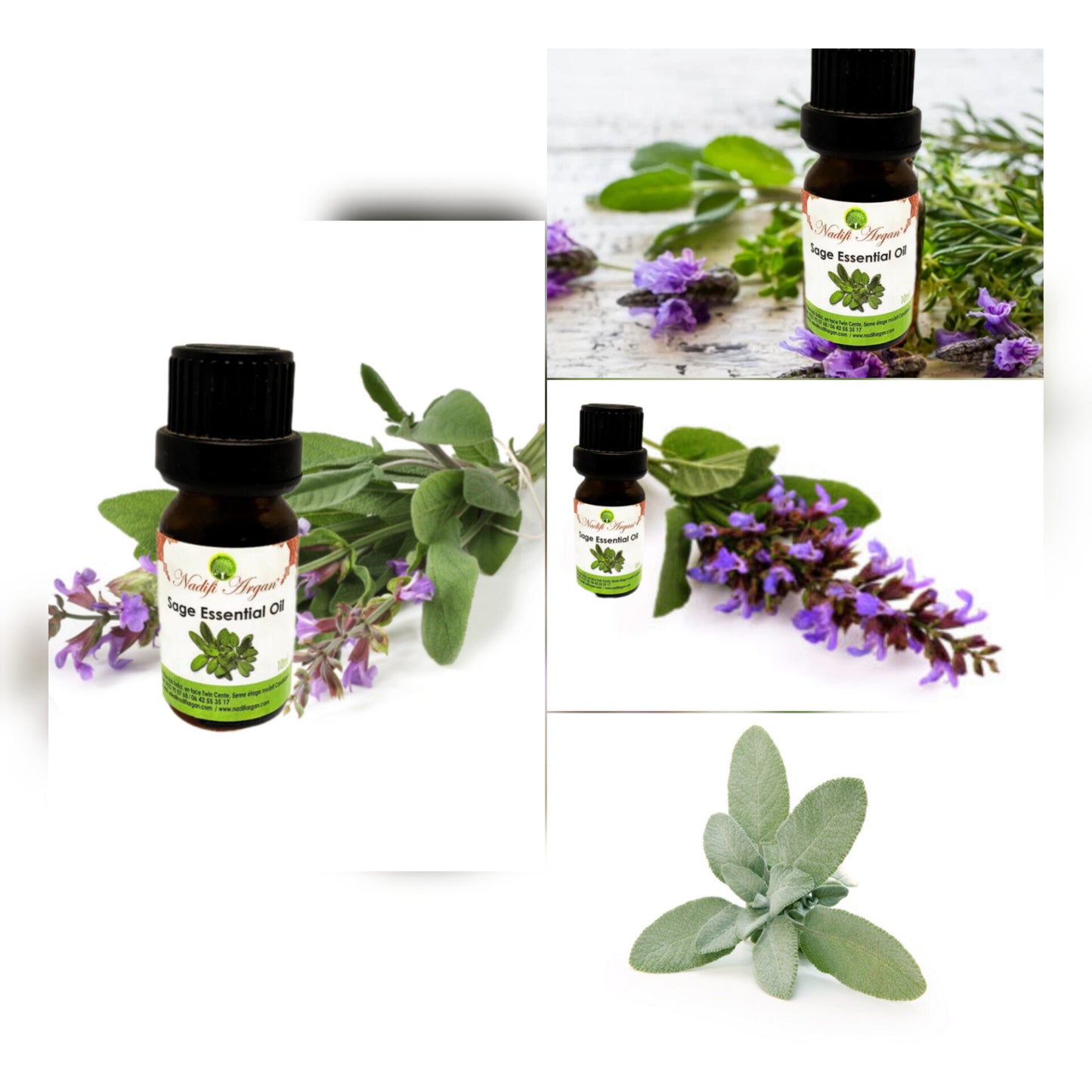 Set of 7 Sage Essential Oil 10ml