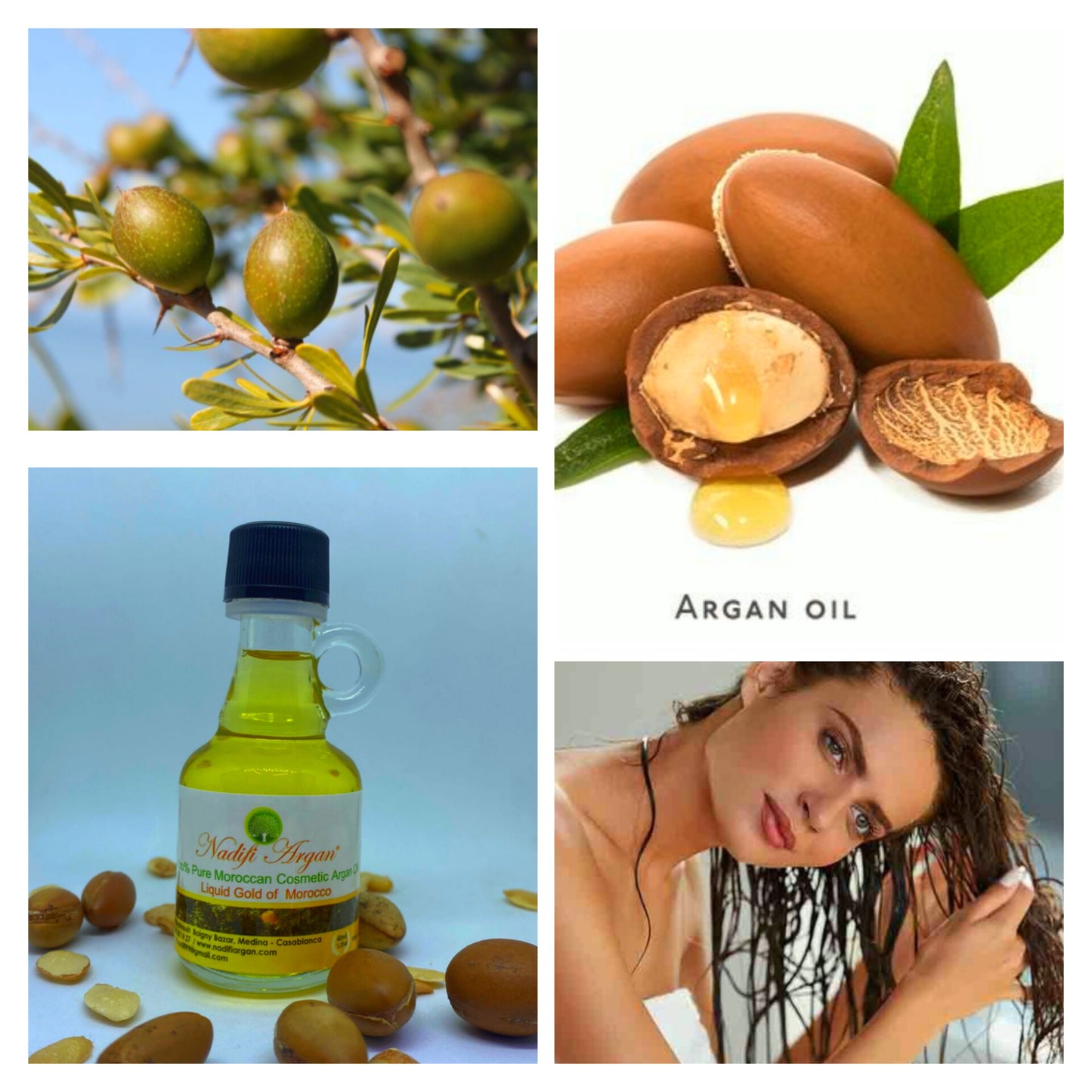 Cosmetic Argan Oil 40ml Glass