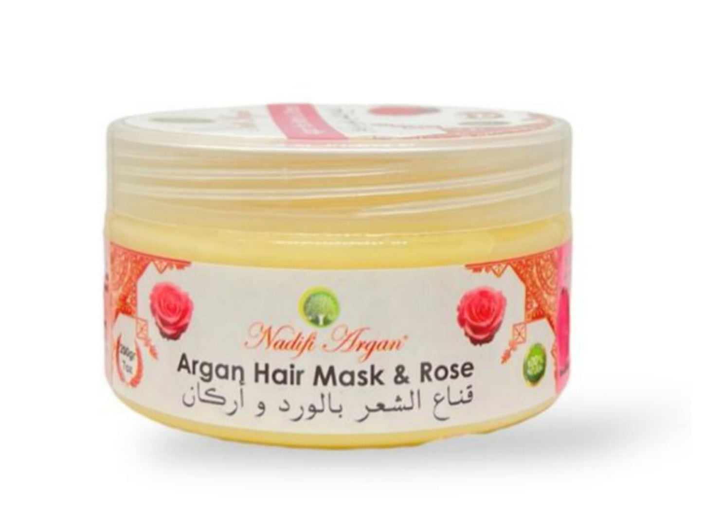 Argan Hair Mask with Rose 200gr