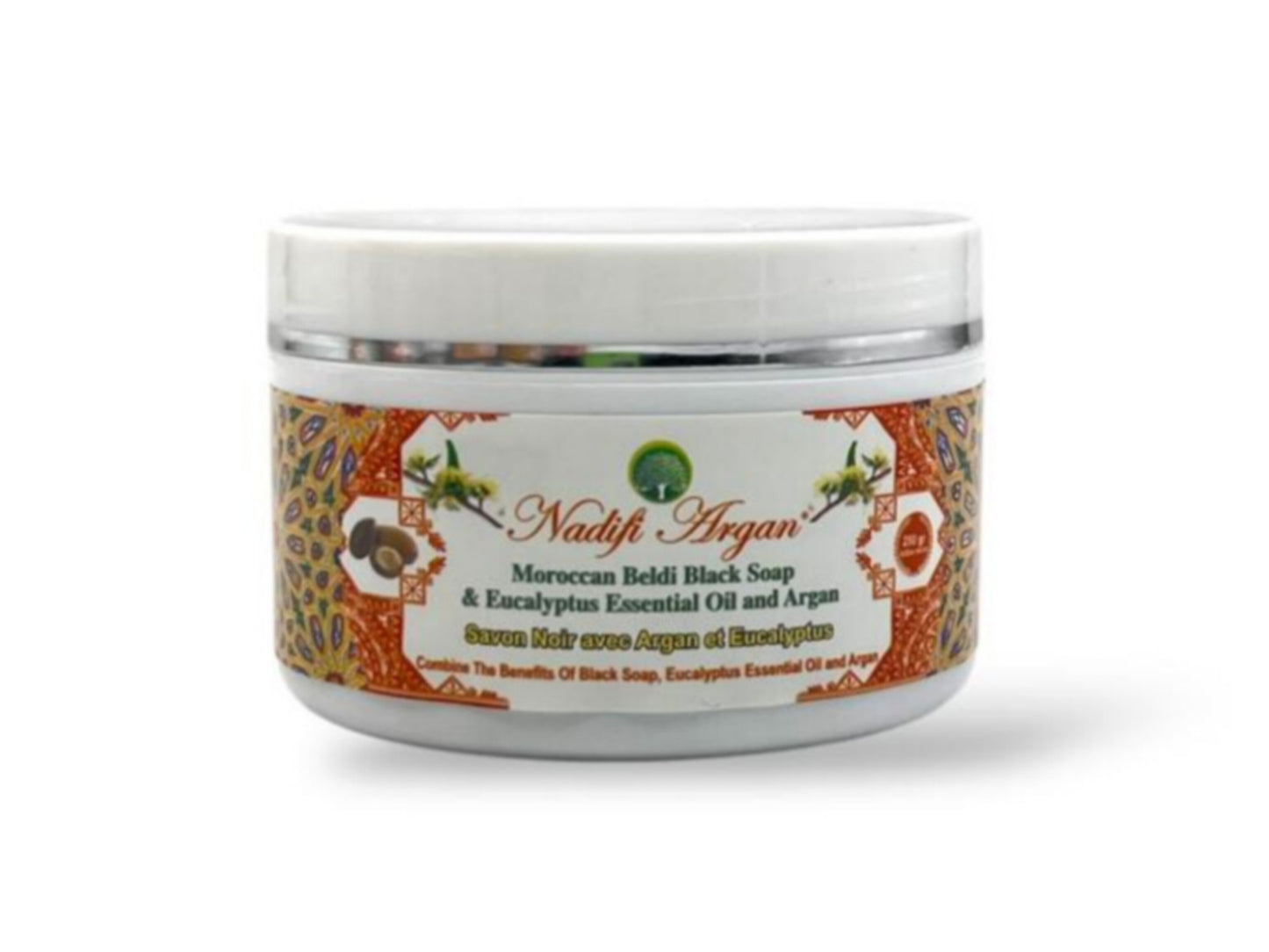 Beldi Black Soap with Eucalyptus 250gr