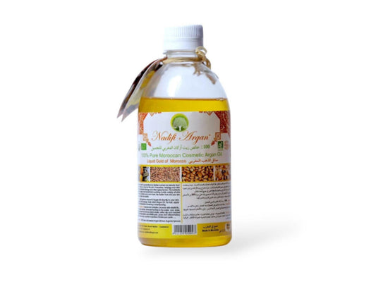 Cosmetic Argan Oil 500ml Plastic Bottle