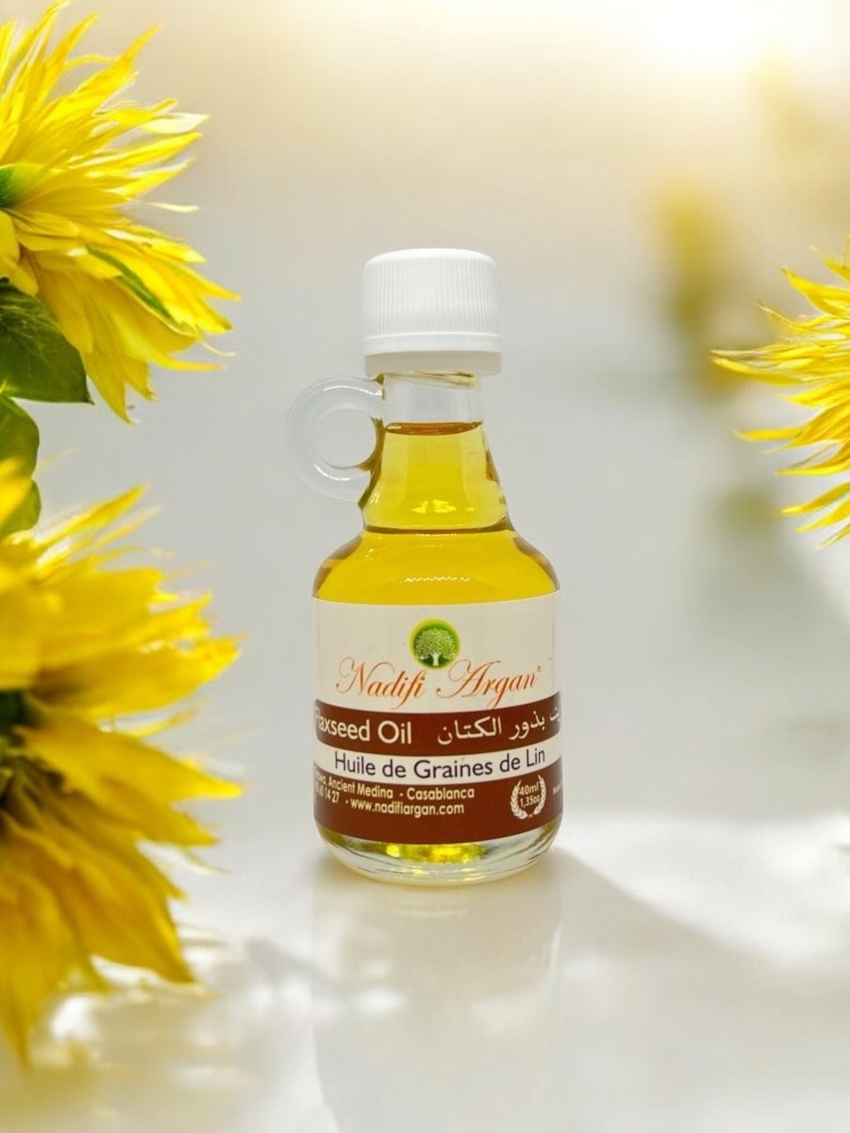 Set of 10 Flaxseed Oil 40ml