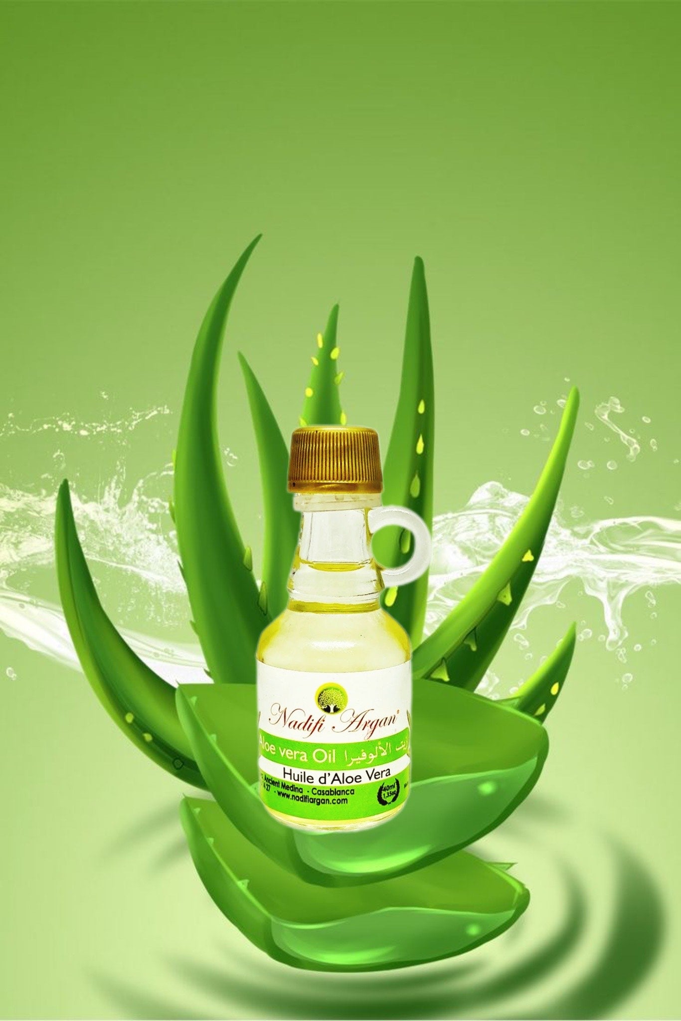 Set of 12 Aloe Vera Oil 40 ml