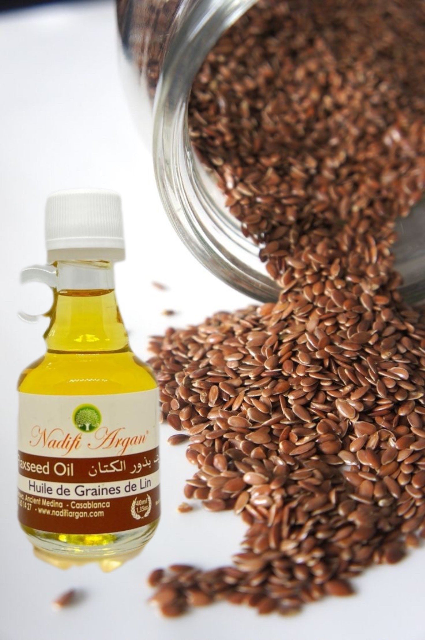 Set of 10 Flaxseed Oil 40ml