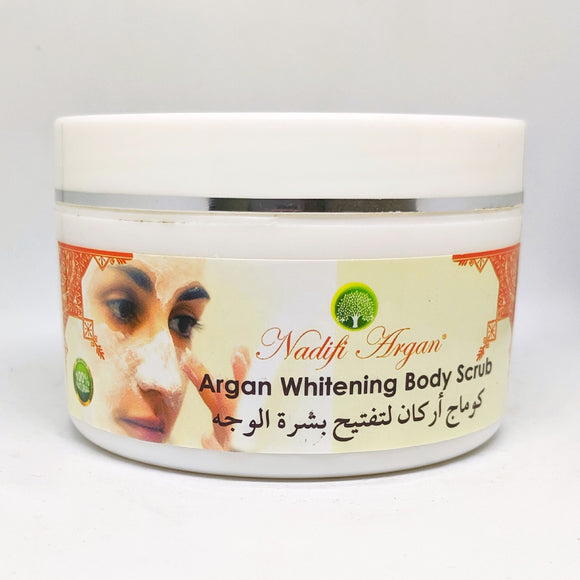 Argan Whitening Face and Body Scrub 250gr