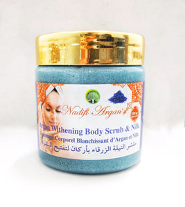 Argan Whitening Face and Body Scrub With Nilla 250gr